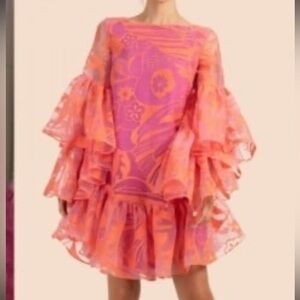 Trina Turk Everly Mini – Pink/Orange Statement Dress  **SOLD~OUT**